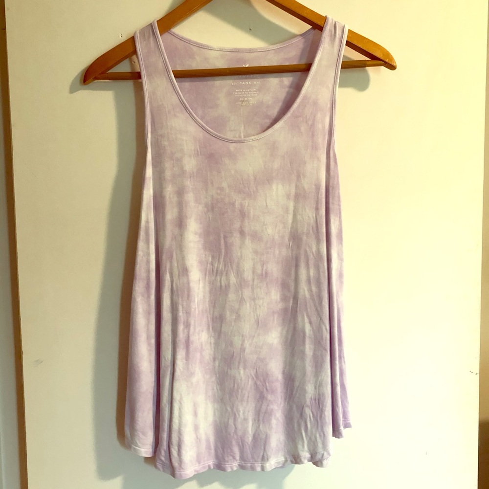 🛍 Purple Tie Dye Tank